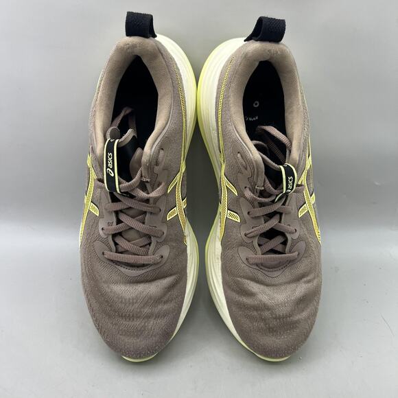 Asics Gel Cumulus 27 Running Shoes Men Size 9 Brown White Comfort Low Sneakers